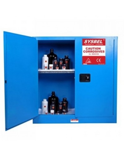 Tủ chứa dung môi gây ăn mòn 30 Gallon, cửa tự đóng Tủ chứa dung môi gây ăn mòn 30 Gallon, cửa tự đóng